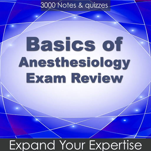 Basics Of Anesthesiology 3000 Flashcards Apps 148apps - 