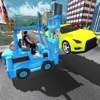 Traffic Police & Car Forklift 3D - Extreme Forklifting Madness Car Lifter Game