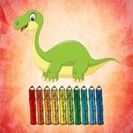 Dinossauro Coloração Livro Para Criança Educacional  Aprendizagem Com Livre Jogo