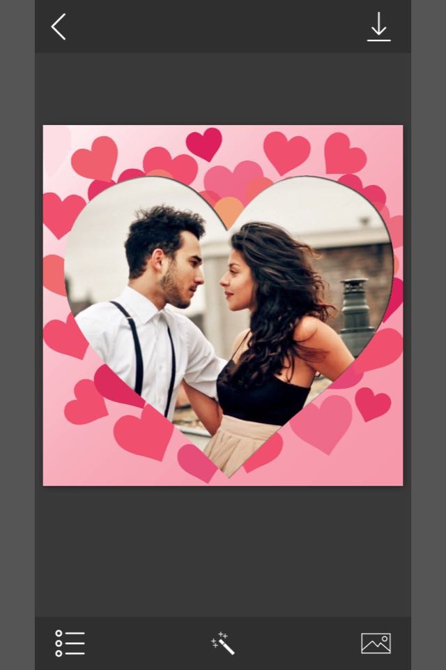 Love Photo Frame - Romantic Picture Frames & Photo Editor screenshot 4