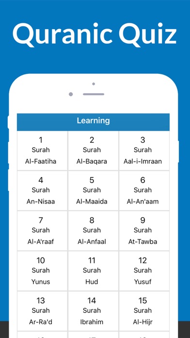 How to cancel & delete Quranic Surahs Learn & Quiz from iphone & ipad 3