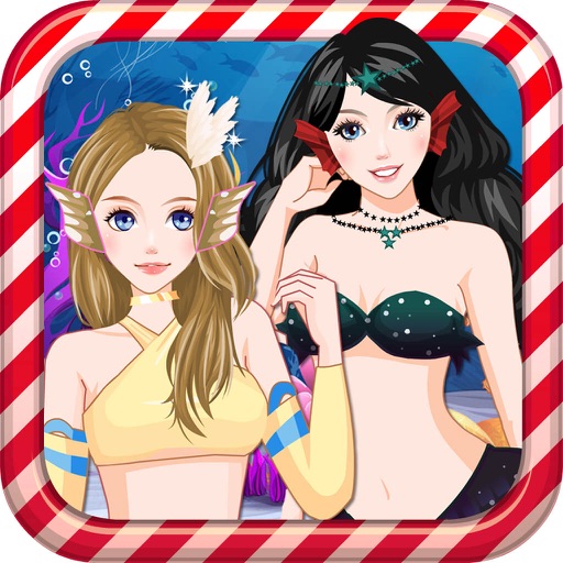 Sisters Love Mermaid - Princess Fashion Salon Games iOS App