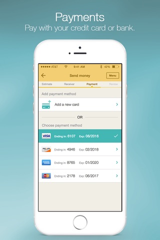 Western Union Money Transfers screenshot 2