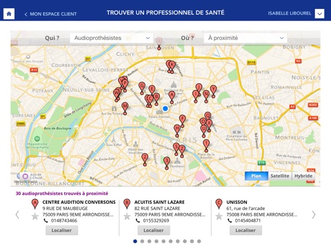 Assurance Santé Collective de La Banque Postale – iPad screenshot 2