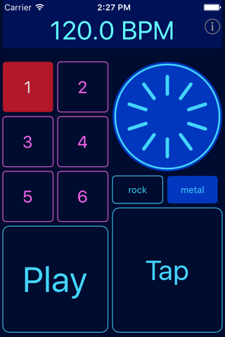 Drum Beats Metronome - náhled