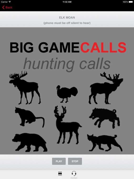 Big Game Hunting Calls - The Ultimate Hunting Calls App BLUETOOTH COMPATIBLE screenshot-3
