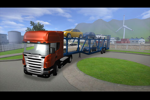 Car Transporter Truck Parking screenshot 3