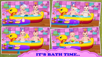 How to cancel & delete Newborn Twins Baby Care - Kids Games for Girls from iphone & ipad 3