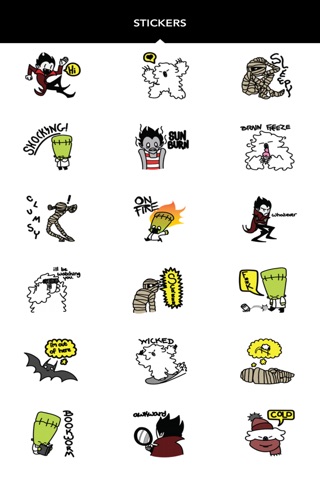 Monsters Misunderstood Emoji screenshot 3