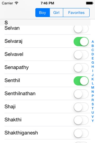 Tamil Names screenshot 3