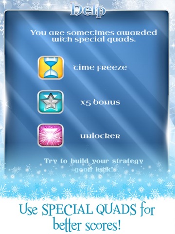 Ice Princess Frozen Snowflake matching Puzzle Gameのおすすめ画像2