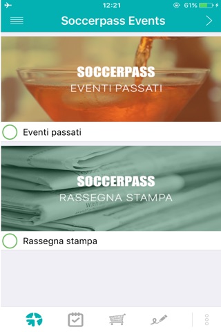 Soccerpass Events screenshot 2