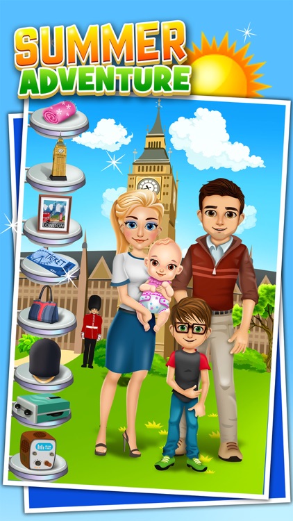 Family Salon Dress-Up Kids Games (Girl & Boy)