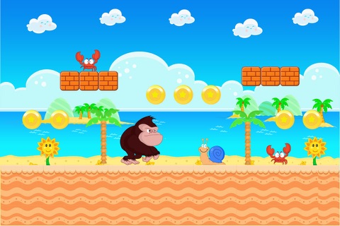 Jump Kong - Super Adventure Free screenshot 2