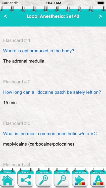 Local Anesthesia: 9000 Flashcards, Definitions & Quizzes
