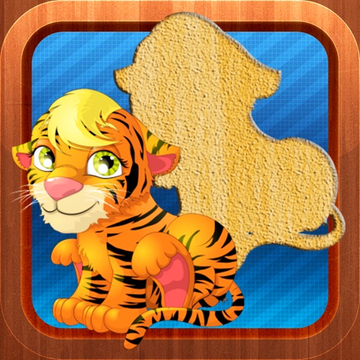 Animals Puzzles Game for Kids and Toddlers - Pet, Farm and Wild Icon