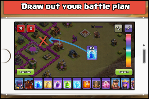 Clash Playbook: Plan Attacks for Clash of Clans screenshot 4