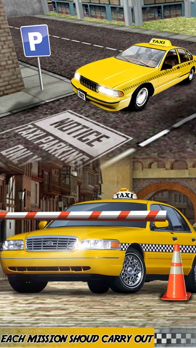 How to cancel & delete New York Taxi Parking 3d - Crazy Yellow Cab Driver in City Traffic Simulator from iphone & ipad 1