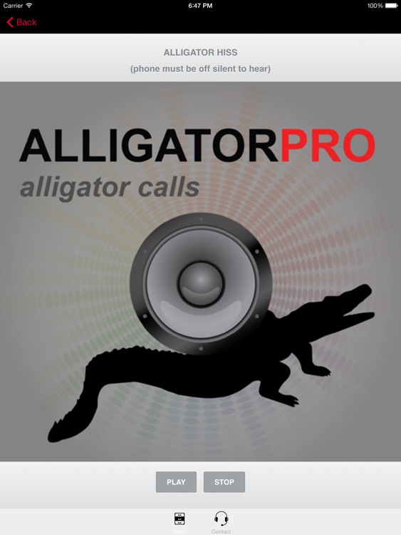 REAL Alligator Calls & Alligator Sounds (ad free) BLUETOOTH COMPATIBLE screenshot-3