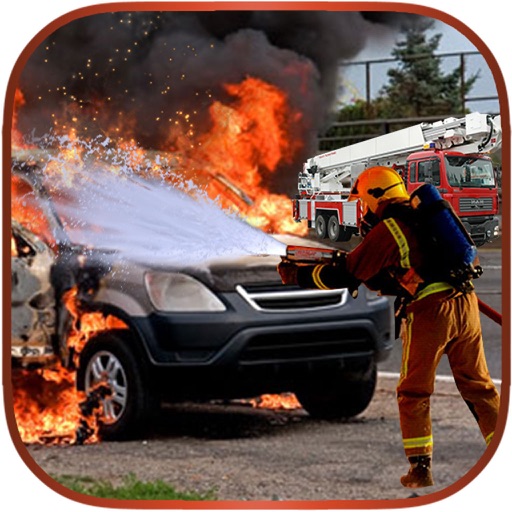 Fire Truck Emergency Rescue Ambulance Services 3D Icon
