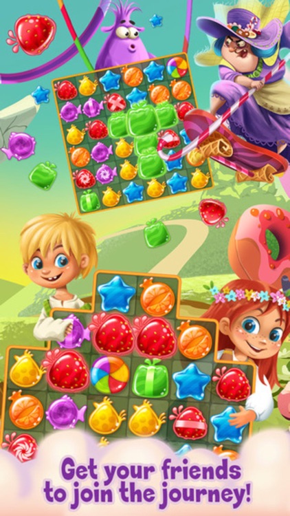 Candy Jelly Smash - 3 match additive puzzle blast game