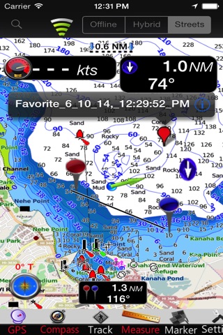 Hawaii GPS Nautical Charts screenshot 3