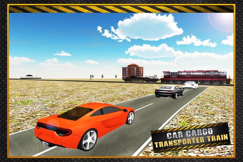 Car Cargo Transporter Train - Vehicle Transport and Heavy Freight Simulator 3D screenshot 4
