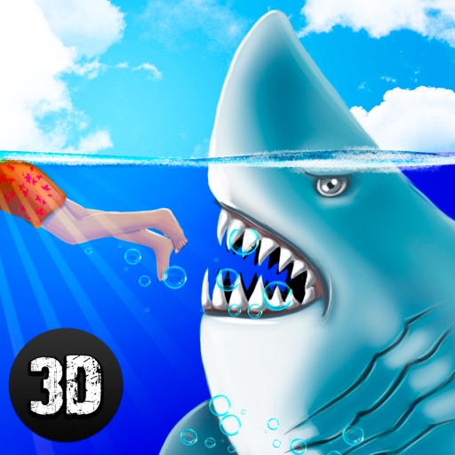 Wild Crazy Shark Simulator 3D Full icon