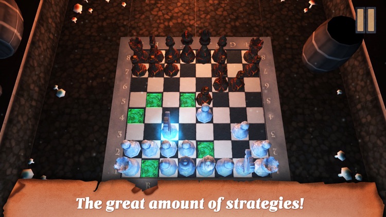 Ice And Flame Chess 3D Game PRO