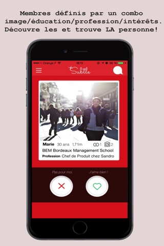 Subtle - Des rencontres authentiques et qualitatives. screenshot 3
