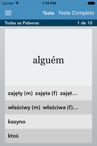 Portuguese-Polish AccelaStudy® screenshot 3