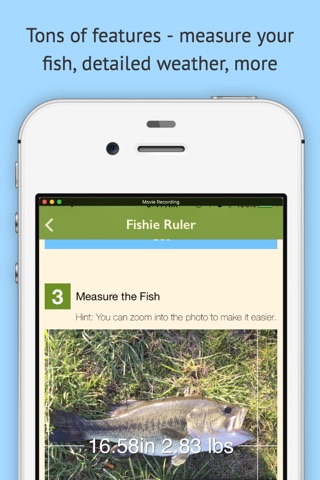 Fishie - The Camera for Fishing screenshot 4