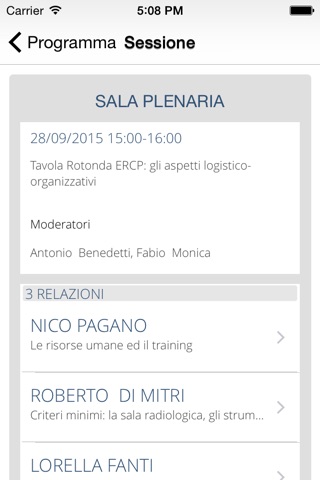 Corso SIED 2015 screenshot 2