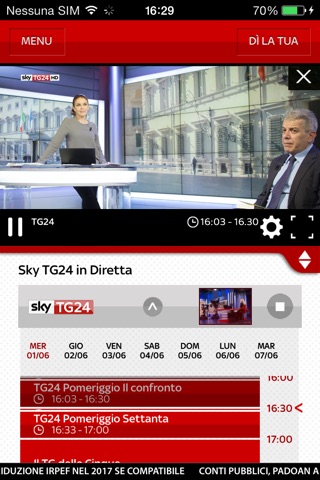 Sky TG24 screenshot 4