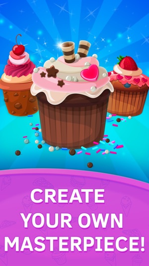 Cupcake Kids Food Games Free(圖3)-速報App