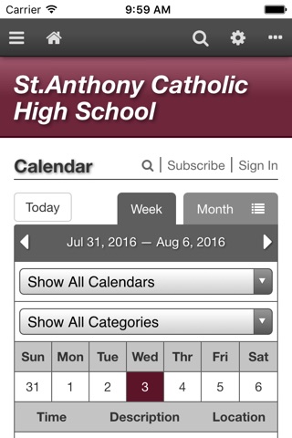 St Anthony Catholic HS screenshot 2