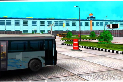 Driving Simulator Bus Drive 3D Park Buses Maximum Traffic Chaos Airport Games screenshot 4