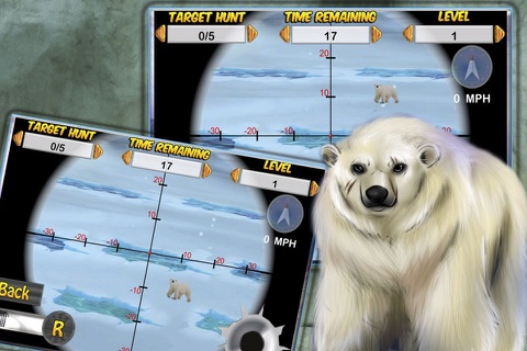 Deadly Angry Polar Bear Hunting - 3D Simulator screenshot 2