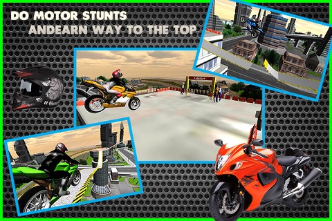 Stunt Bike BMX Roof Top screenshot 3