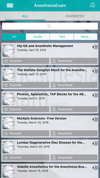 Anesthesiology Board Review and Practice Management