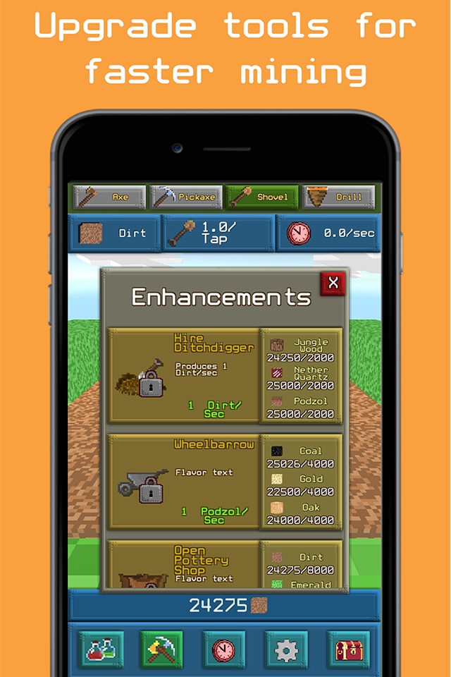 Craft Picker Idle Clicker Sim screenshot 4