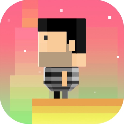 Hipster On The Run - Addicting Blocky Runner Game icon