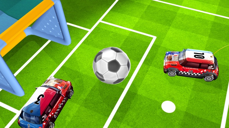 Micro Car Football — racing car game for kids