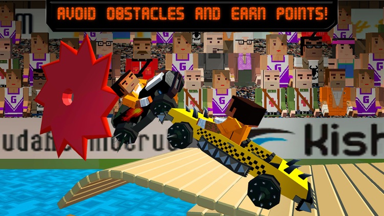 Pixel Car Fighting Arena 3D