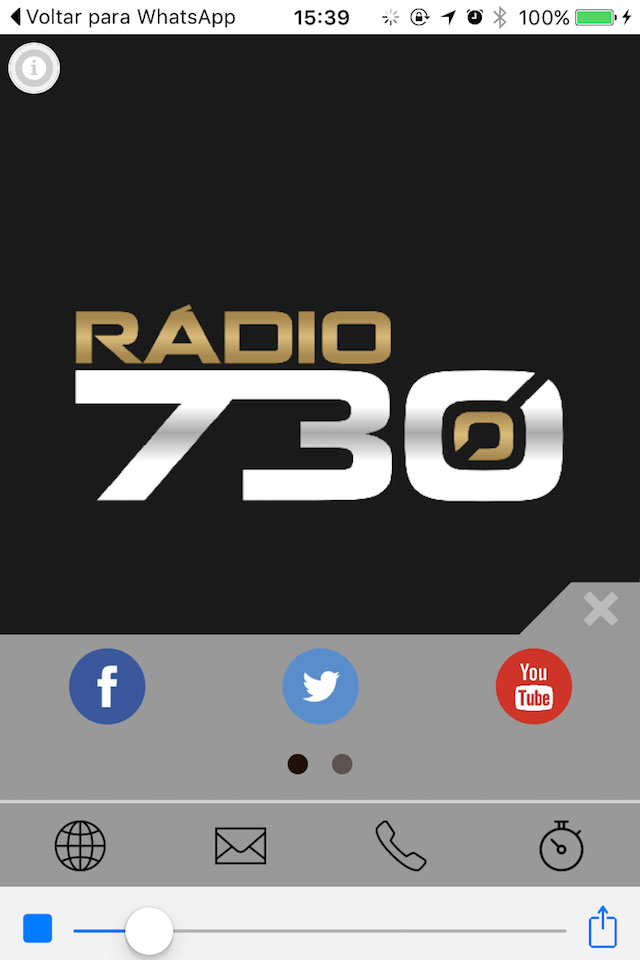Rádio 730 AM  GOIANIA-GO  BRASIL