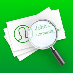 Contacts Info Scanner Apple Watch App