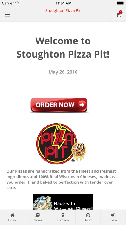 Stoughton Pizza Pit Online Ordering