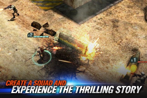 Shield of God: 3D Sci-Fi Military Strategy Game screenshot 2