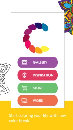 Colour Break -Adult coloring book for creative minds(圖1)-速報App