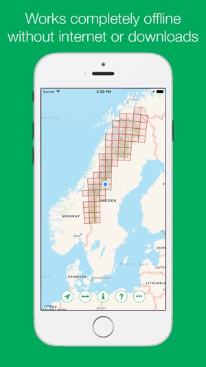 Swedish Mountain Maps(圖2)-速報App